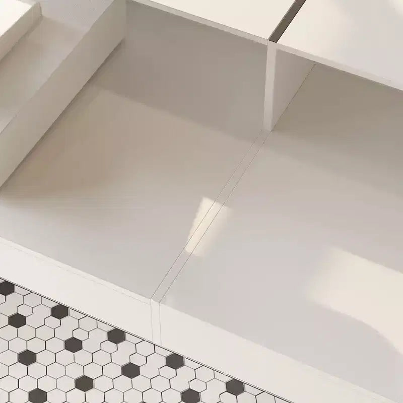 Bureau de réception moderne blanc - Comptoir d'accueil
