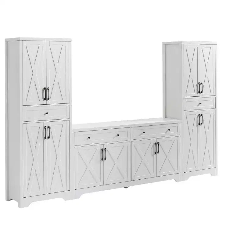 Buffet multi-fonctions, Armoire de rangement grande capacité pour Salon, Chambre, Bureau